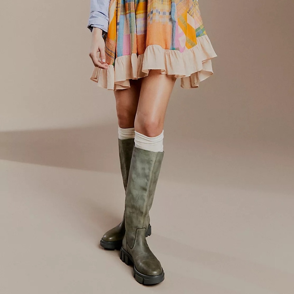 Free People Brooks Tall Boots Grey